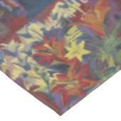 Retro Lily Tapestry Tischdecke (Schrägansicht)