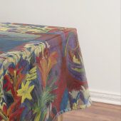 Retro Lily Tapestry Tischdecke (Beispiel)