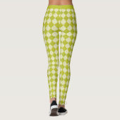 Retro-Limones Diamantmuster Leggings (Rückseite)