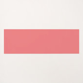 Retro Line Art Monogram Yogamatte (Rückseite (Horizontal))