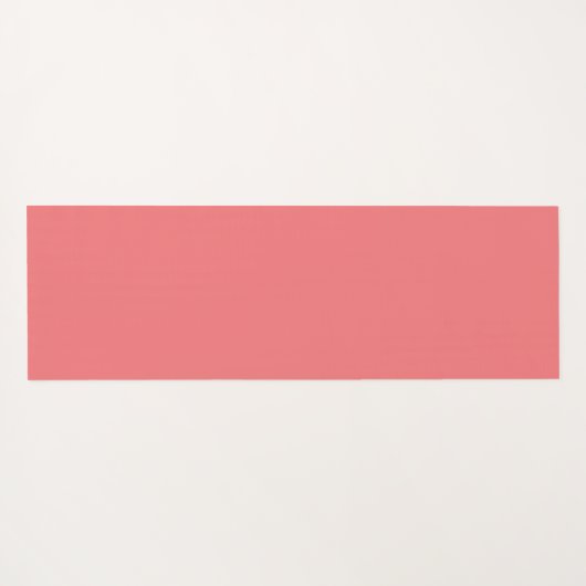 Retro Line Art Monogram Yogamatte (Rückseite (Horizontal))