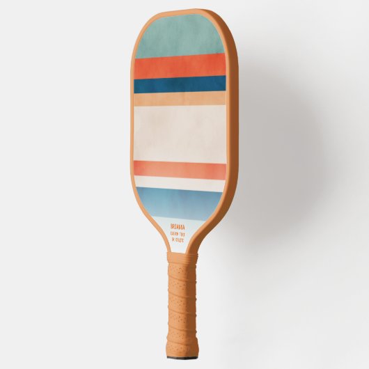 Retro Lines Pickleball Paddle (Links)