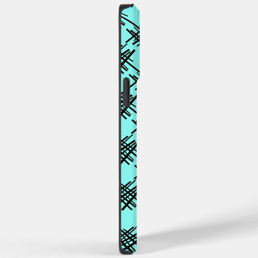 Retro-Linien Case-Mate iPhone Hülle (Rückseite / Rechts)