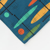 Retro-Linien Fleecedecke (Ecke)