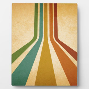Retro-Linien Fotoplatte