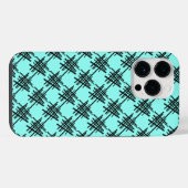 Retro-Linien iPhone Hülle (Rückseite (Horizontal))