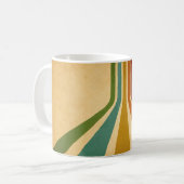 Retro-Linien Kaffeetasse (Vorderseite Links)
