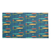 Retro-Linien Kissenbezug (Rückseite-Links)