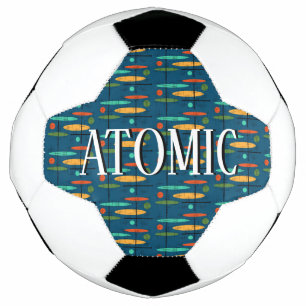 Retro-Linien & Ovale Fußball