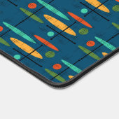 Retro-Linien Schreibtischunterlage (Ecke)