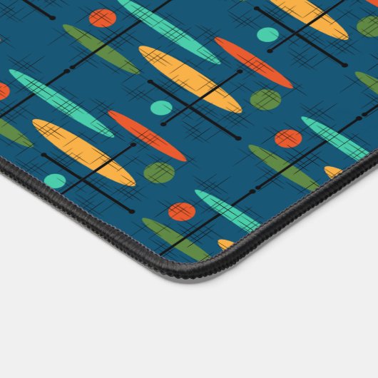 Retro-Linien Schreibtischunterlage (Ecke)