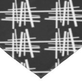 Retro-Linien Tischdecke (Schrägansicht)