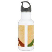 Retro-Linien Trinkflasche (Rückseite)