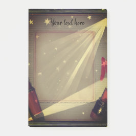 Retro-Lipstick Post-it Klebezettel