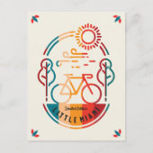 Retro Little Miami Bike Trail Postkarte (Vorderseite)