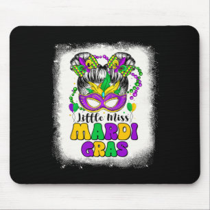 Retro-Little-Miss-Mardi-Gras-Outfit Jugend Mädchen Mousepad