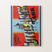 Retro Little Rock Arkansas 11x14 Puzzle (Vertikal)