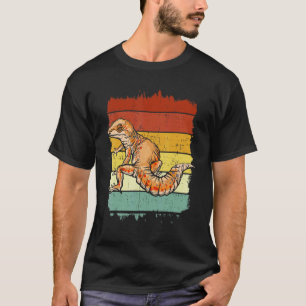 Retro Lizard Reptile Vintag Leopard Gecko T-Shirt