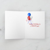 Retro-LKW Karte (Innenseite)