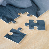 Retro-LKW und Winter Covered Bridge Puzzle (Seite)