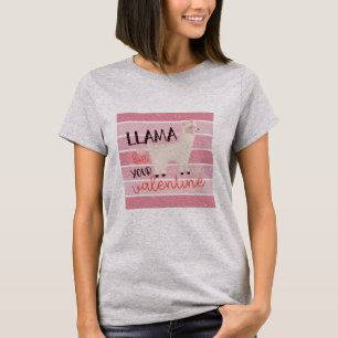 Retro Llama ist Ihr Valentine T-Shirt