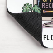 Retro Lofi PixelArt Sleeping Cat Offline Mouse Pad Mousepad (Ecke)