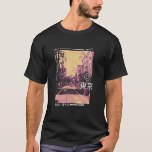 Retro Lofi Tokyo Japanese Streetwear Ästhetik T-Shirt