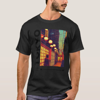 Retro Lofi Tokyo Japanischer Streetwear Ästhetisch T-Shirt