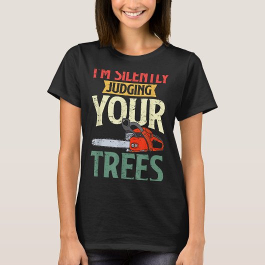 Retro Logger Lumberjack Arborist Dad Apparel Co. S T-Shirt (Vorderseite)