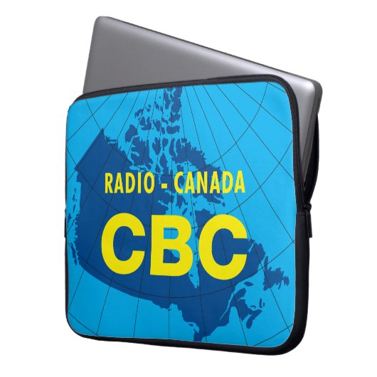 Retro-Logo 1958-1966 Laptopschutzhülle (Vorderseite Links)