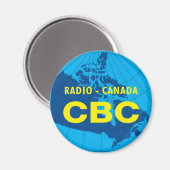 Retro-Logo 1958-1966 Magnet (Vorderseite/Rückseite)