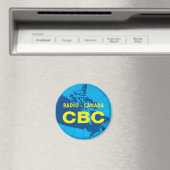 Retro-Logo 1958-1966 Magnet (In Situ (Geschirrspüler))