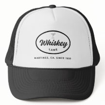 Retro-Logo der Whiskey-Lane