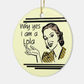 Retro Lola T - Shirts und Geschenke Keramikornament (Links)