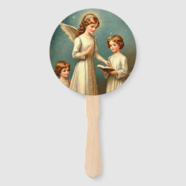 Retro Look Angel Fans Fächer