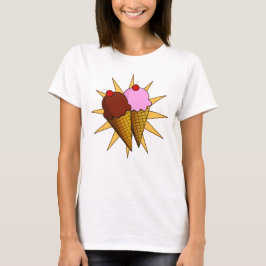 Retro Look Ice Creme T-Shirt