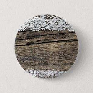 Retro-Look mit alter Spitze Button