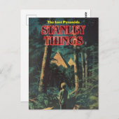 Retro-Look verlorene Pyramiden | Stanley Things Postkarte (Vorne/Hinten)