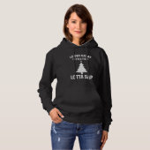 Retro Looks Great Little Full Lotta Sap  Christmas Hoodie (Vorne ganz)