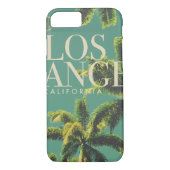 Retro Los Angeles iPhone Case (Rückseite)
