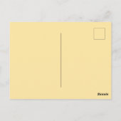 Retro Los Angeles Reisen Postkarte (Rückseite)