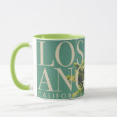 Retro Los Angeles Tasse (Links)