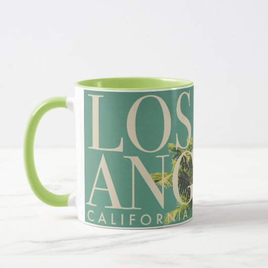 Retro Los Angeles Tasse (Links)