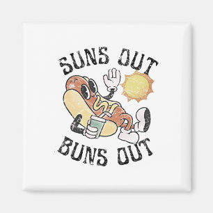 Retro löst Niedlichen Hot Dog-Grillen viertel Magnet