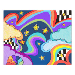 Retro Love Fotodruck