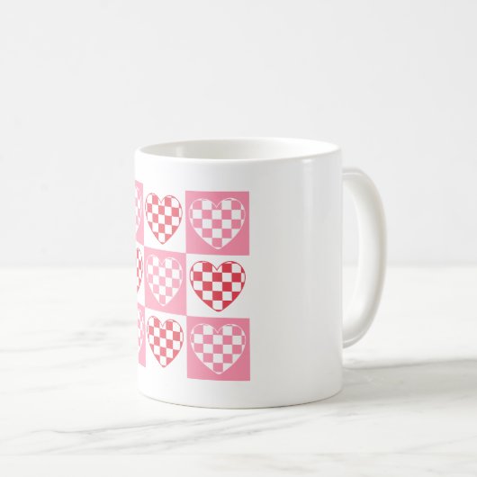 Retro Love Kaffeetasse (VorderseiteRechts)