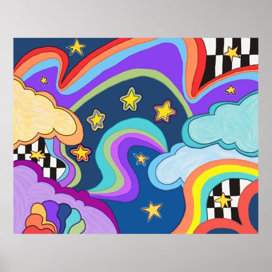 Retro Love Poster (Vorne)