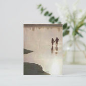 Retro Lovers Seventies Postkarte (Stehend Vorderseite)