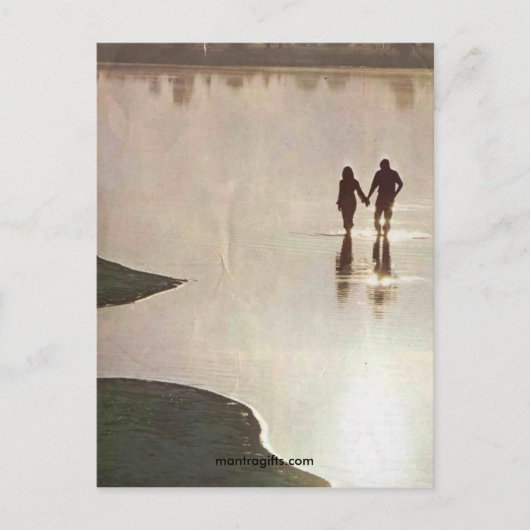 Retro Lovers Seventies Postkarte (Vorderseite)