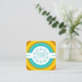 retro Loyalitäts-Briefmarkenkarte Treuekarte (Stehend Vorderseite)